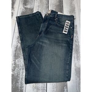 BDG Urban Outfitters Men's Vintage Slim Fit Jeans Blue Dark Wash Size 36W 34L